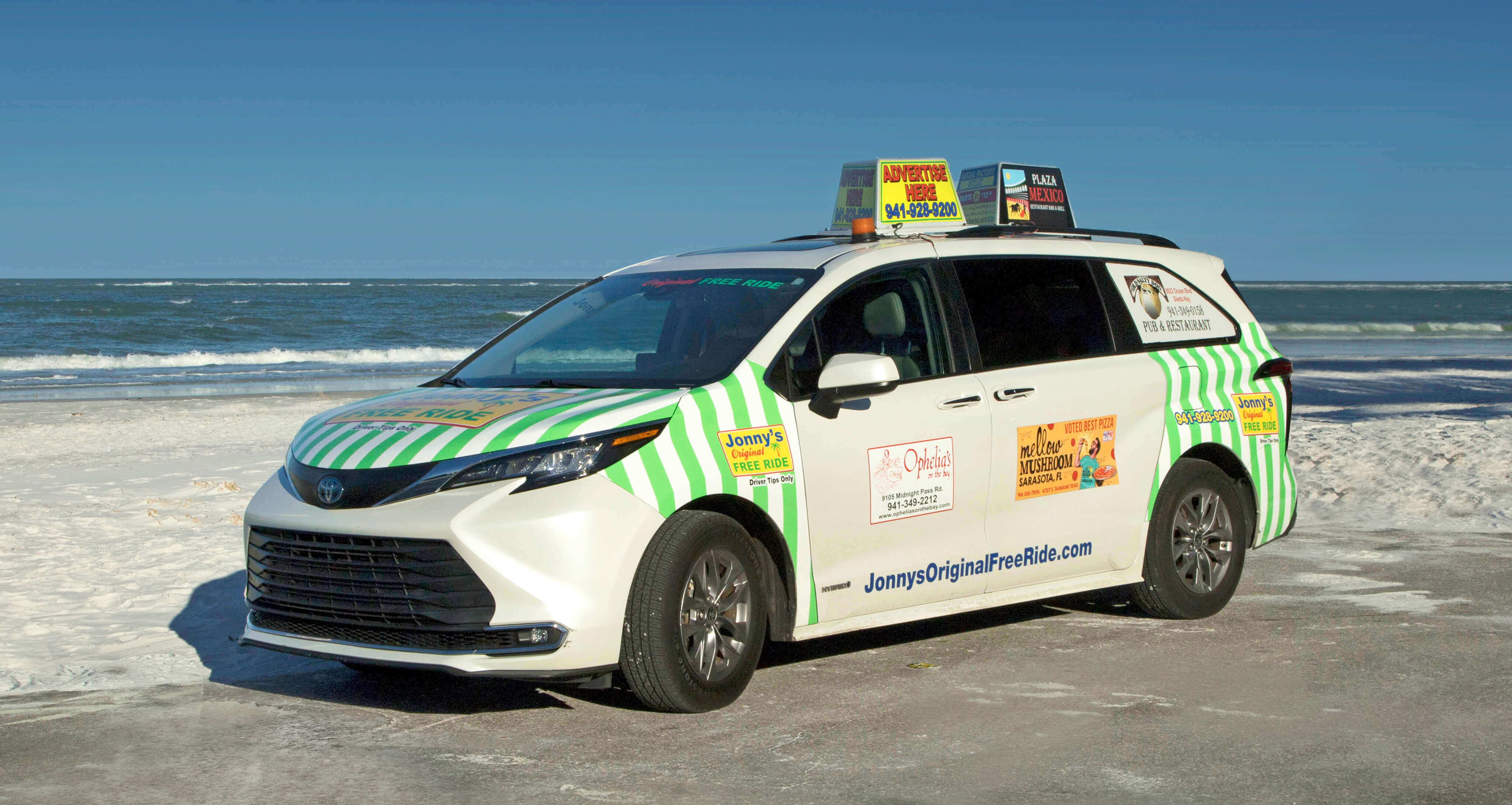 Free Rides for Guests Beachside Management Siesta Key Vacation Rentals